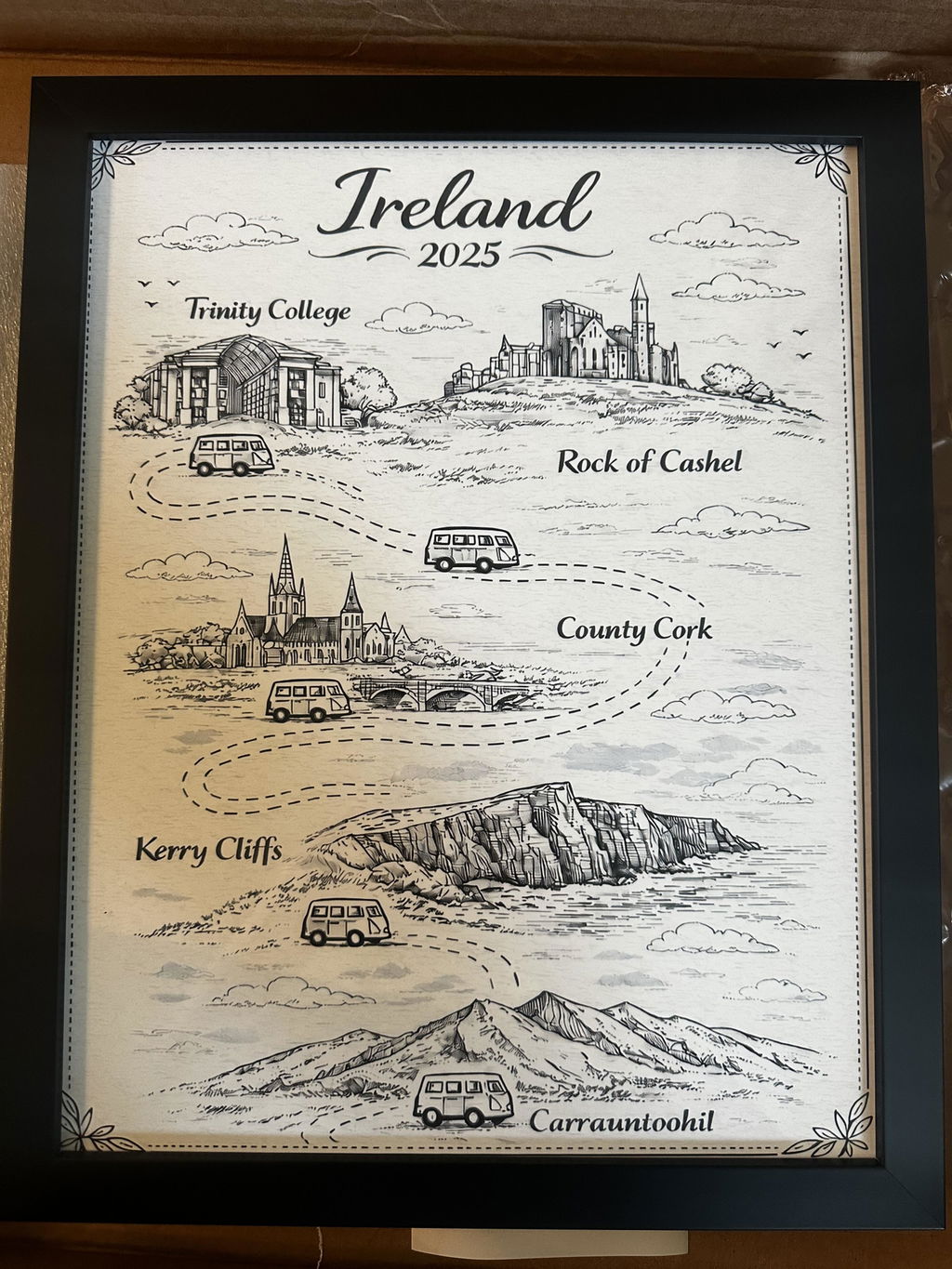 Custom Illustrated StoryMap Gift