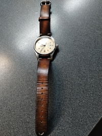 [Quick Release] Vintage Knotted Leather - Smoked Brown