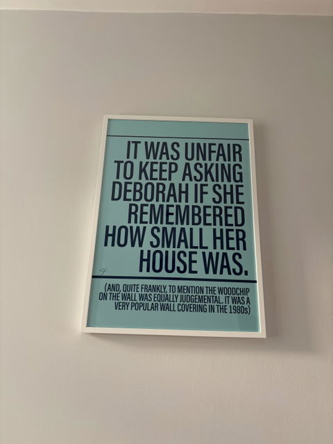 Disco 2000 Pulp Alternative Lyrics Music Print | Song Lyric Wall Art UK