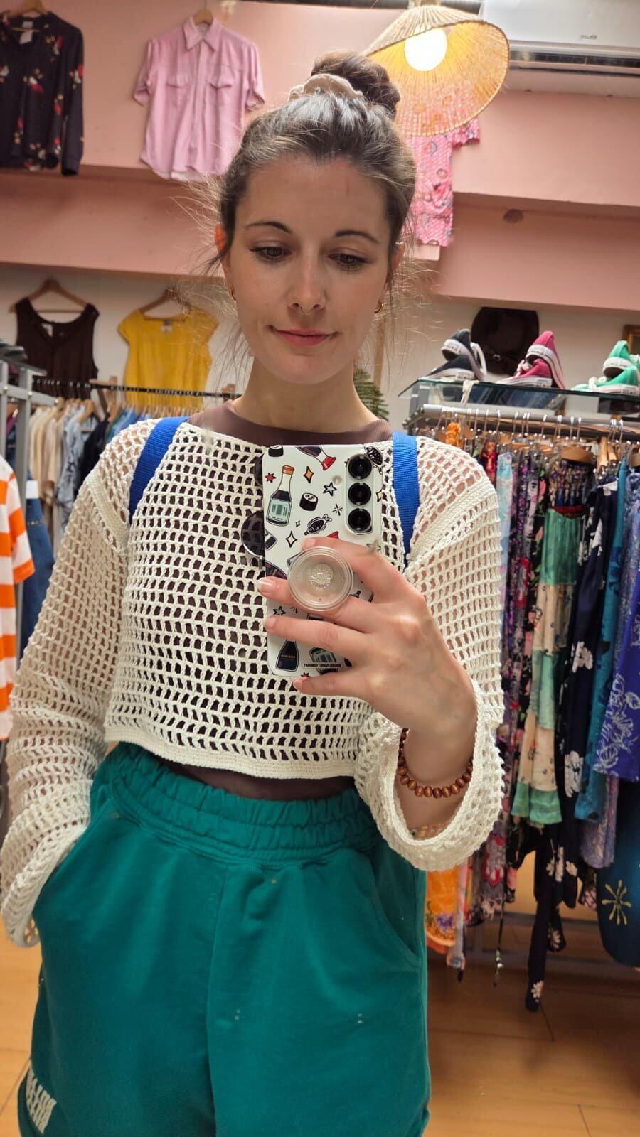 Dewi Crochet Top