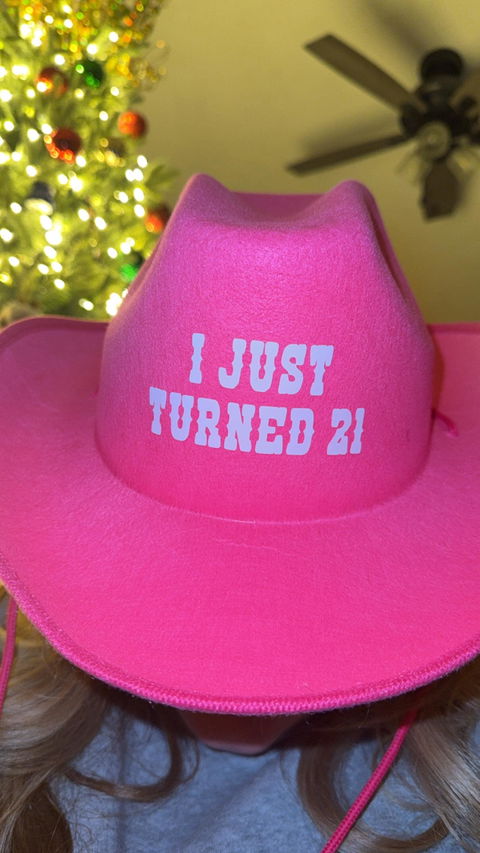 Metallic Cowgirl Hat
