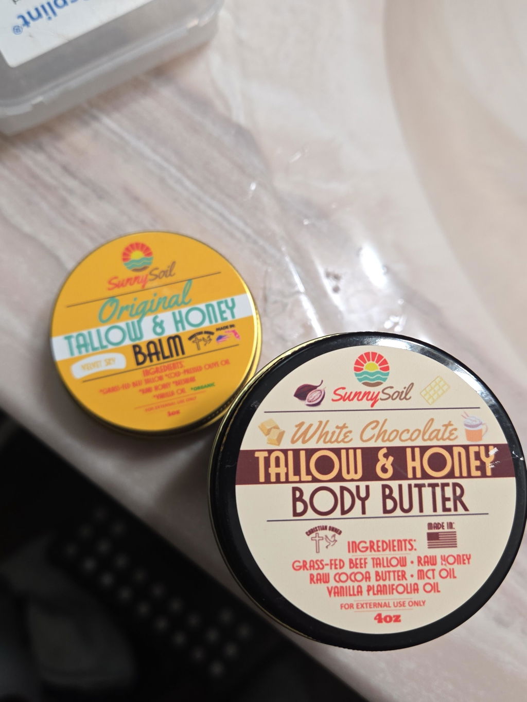 White Chocolate Tallow Body Butter (2oz)