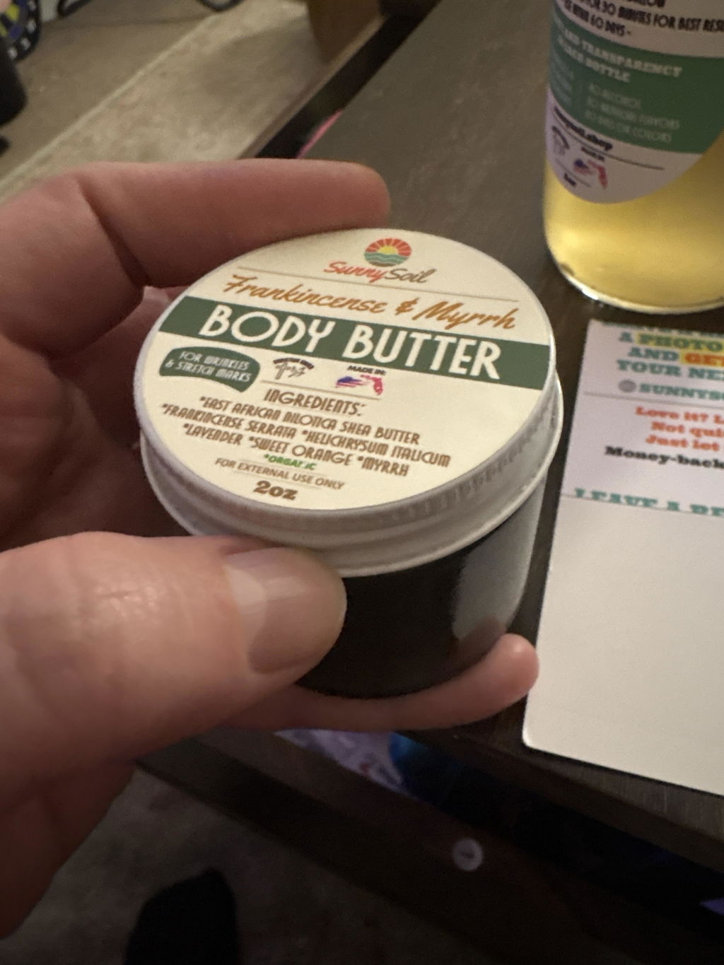 Frankincense & Myrrh Body Butter (2oz)