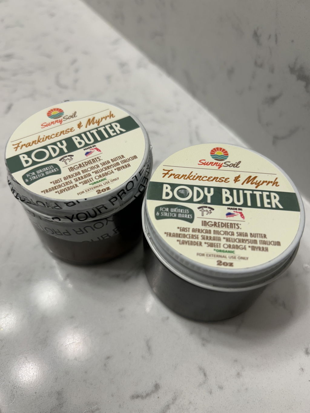 Frankincense & Myrrh Body Butter (2oz)