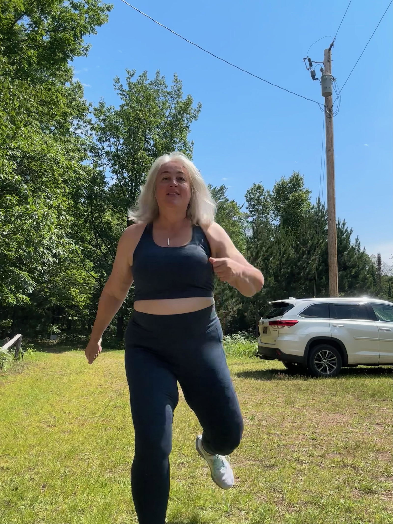 Plus Size SuperSoft Pocket Leggings - Heather Gray | Superfit Hero
