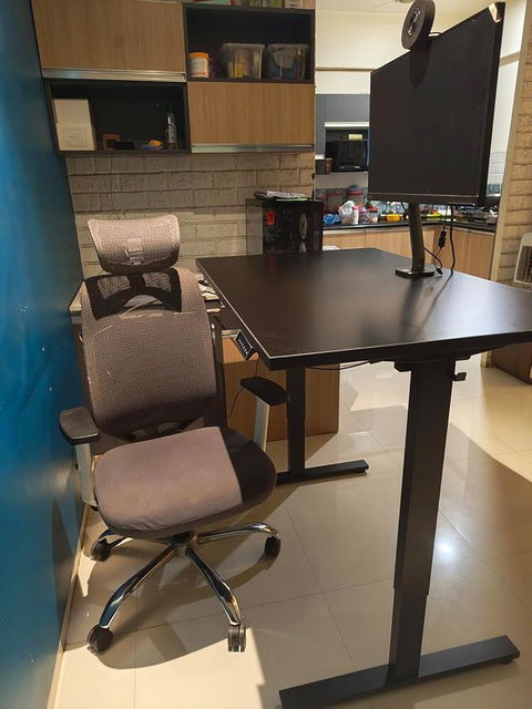 FLEXISPOT EN1 Best Standing Desk | Anti-Collision Detection | 5Y Warranty | 80 KG | Ergonomic Electric Height Adjustable Sit Stand Table