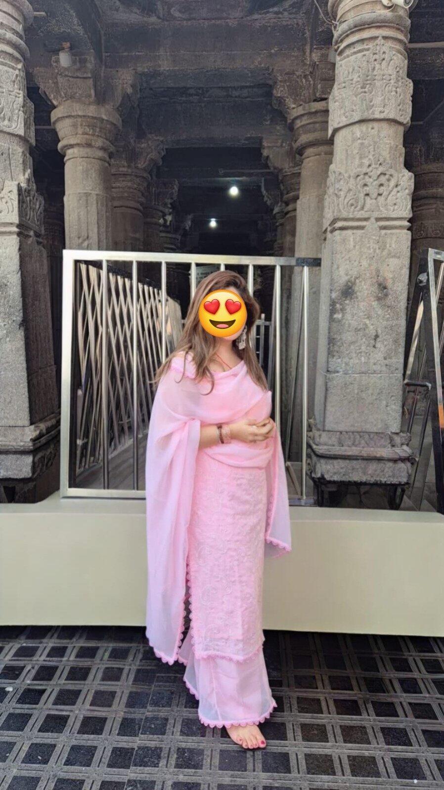 Strappy Viscose Georgette Chikankari Kurta Palazzo Dupatta Set