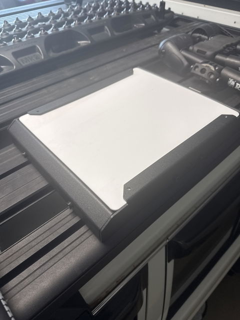 Black Starlink Mini Mount with Anderson Connector and 12 Volt Booster