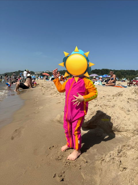 Sunsuit - Long Sleeve Romper Swimsuit | "Surge"