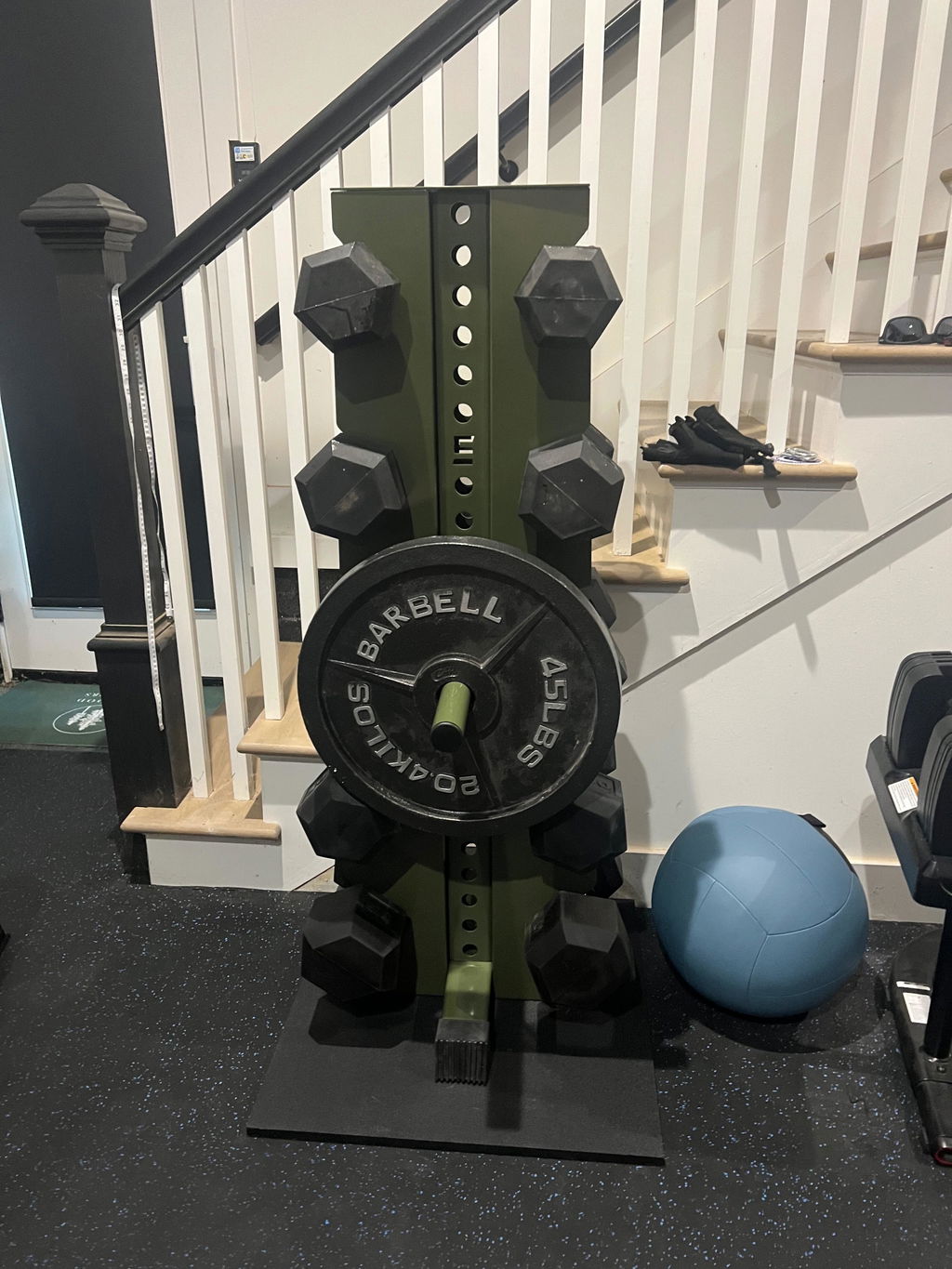 Alpha Elite | 5-Tier Vertical Dumbbell Storage Rack