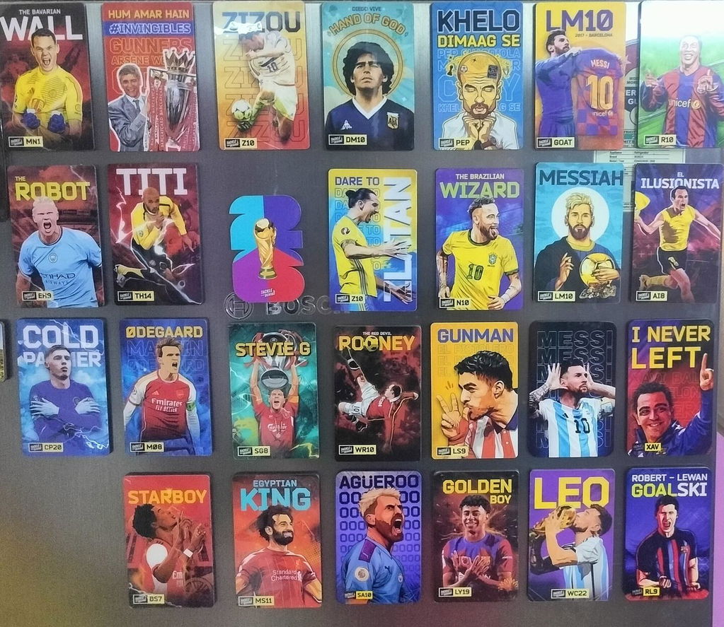 Messi World Cup Fridge Magnet