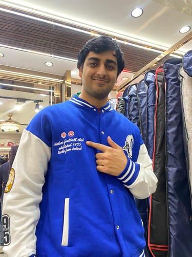 Chelsea Embroidered Varsity Jacket