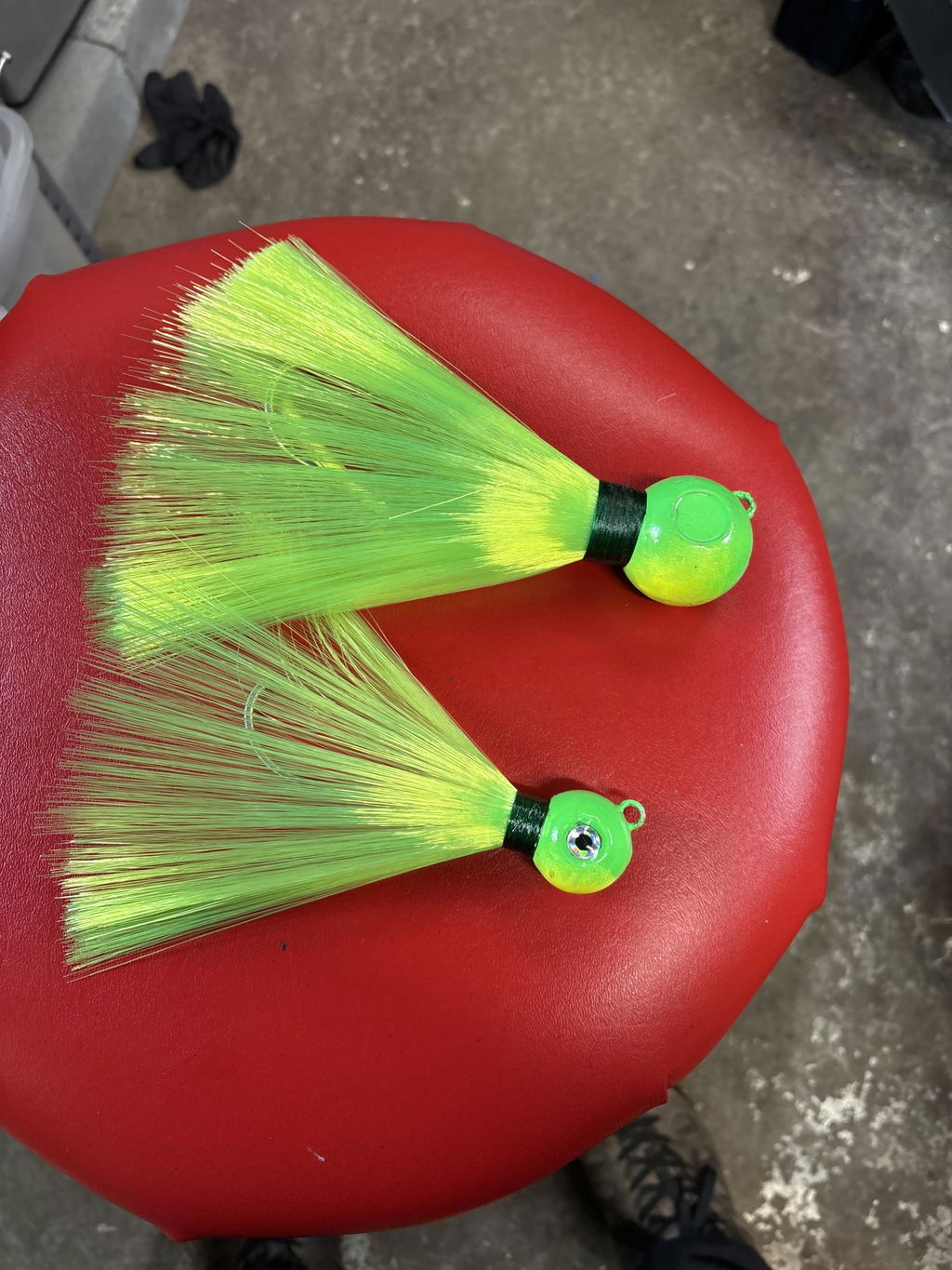 Epic Fishing Co UV Sea Witch Hair - Glow Skirt Material Bulk Hank - Offshore Lure Making