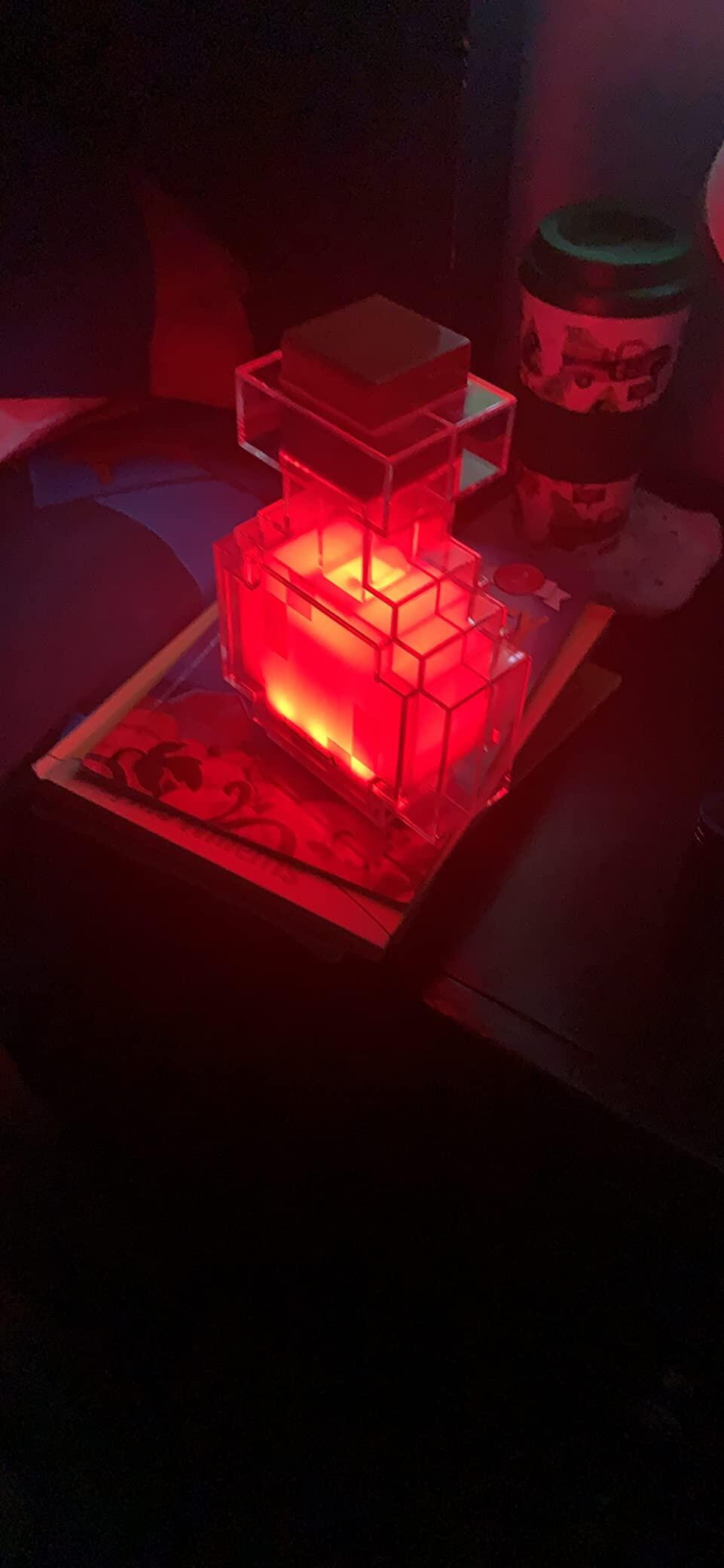 Minecraft Potion Bottle Light Color-Changing LED Lamp