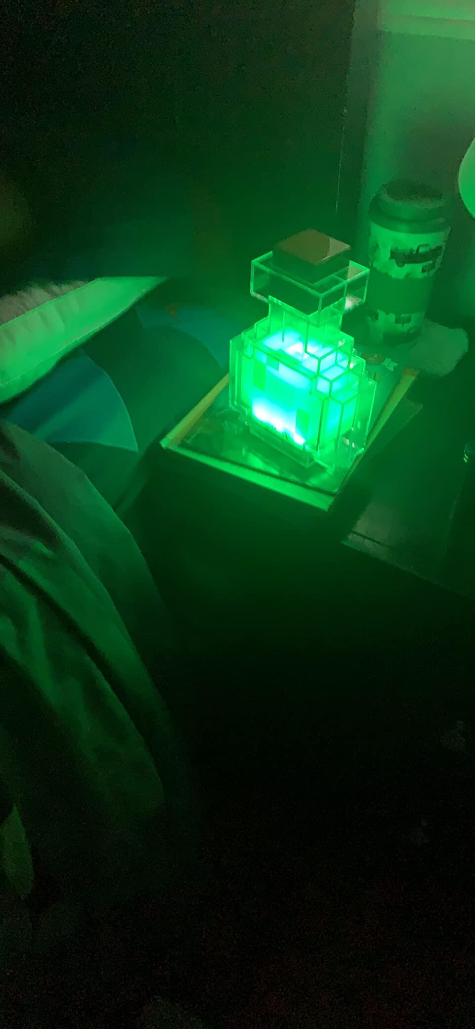 Minecraft Potion Bottle Light Color-Changing LED Lamp