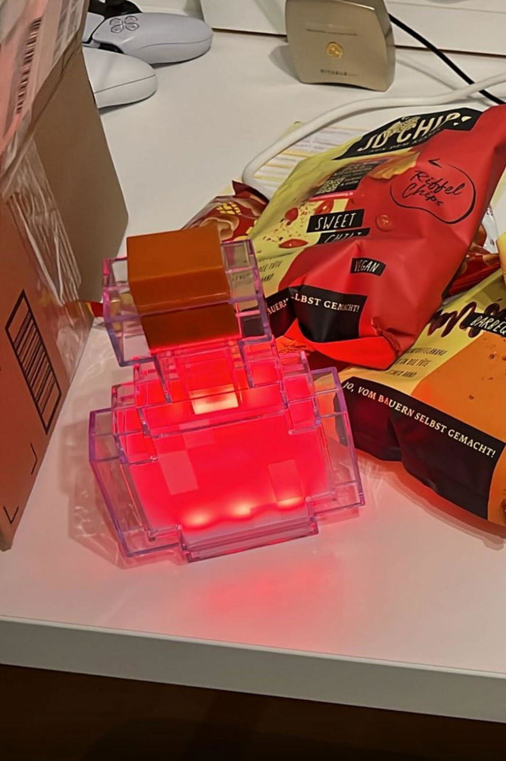 Minecraft Potion Bottle Light Color-Changing LED Lamp