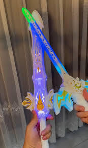 Snowflake Light up Flashing Swords