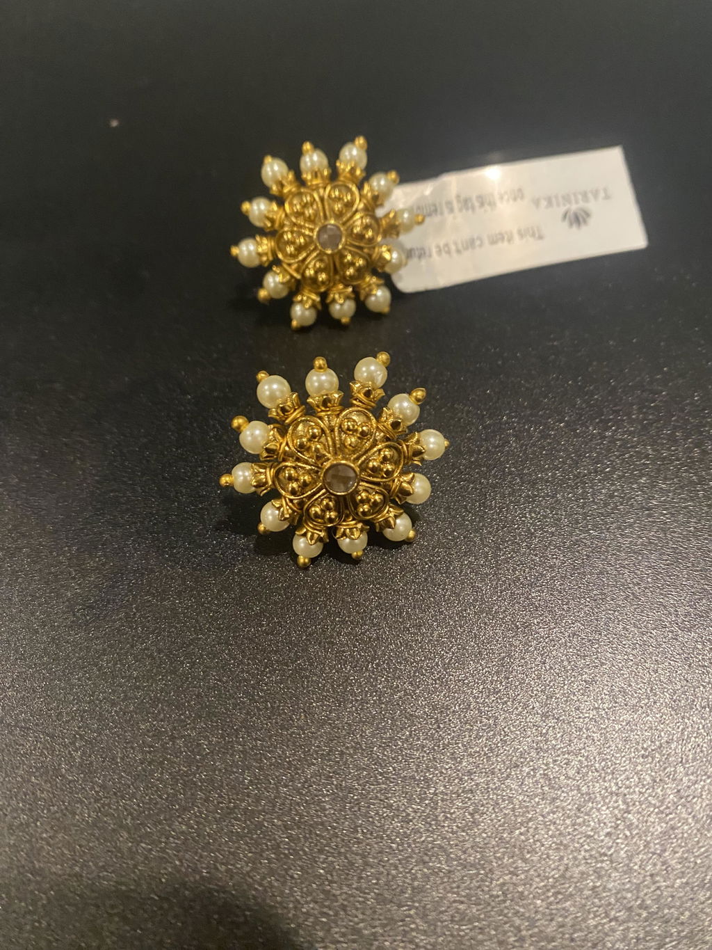 Sofia Pearl Antique Earrings