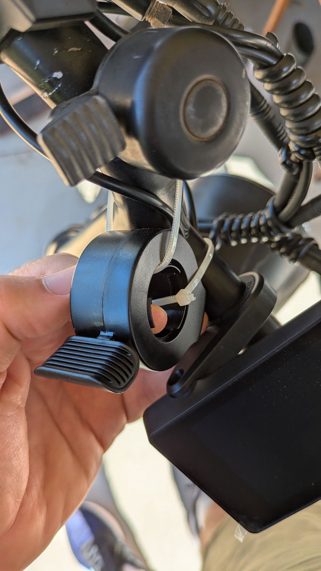 Thumb Throttle For Electric Bike eBike 3 Pins Plug 36V 48V