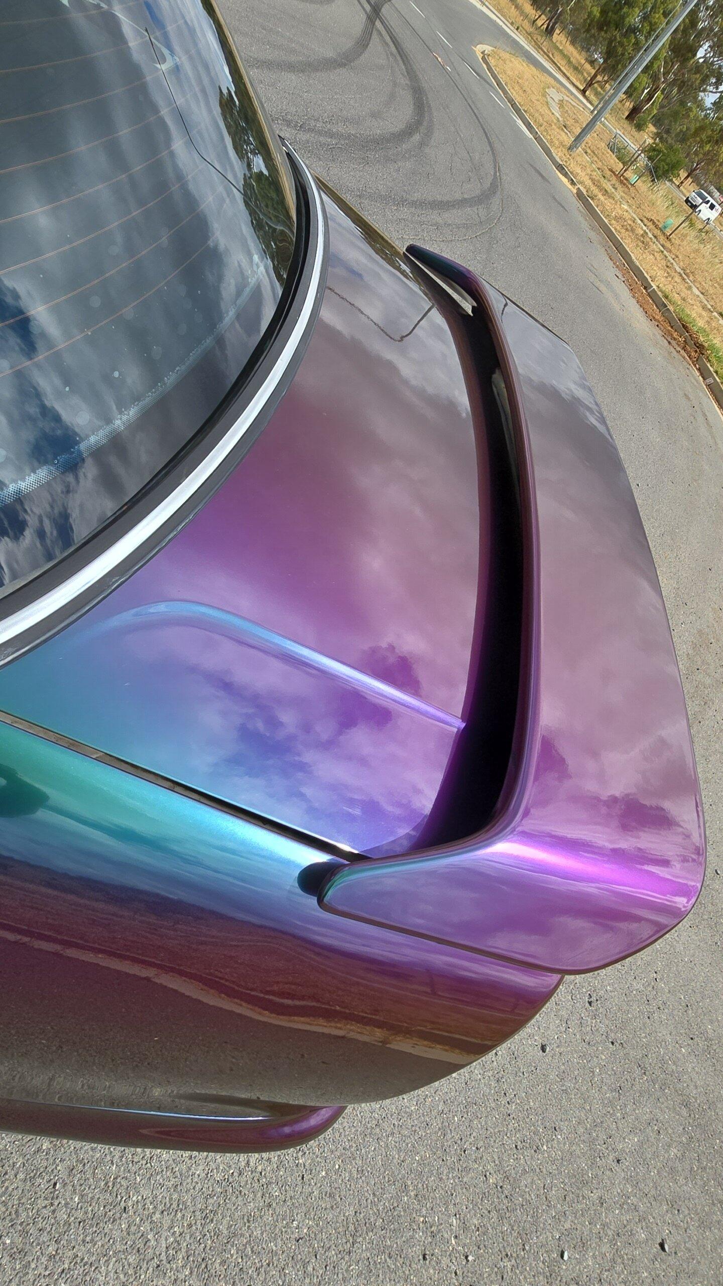 Color Shift Galaxy Green Vinyl Wrap – Teckwrap International