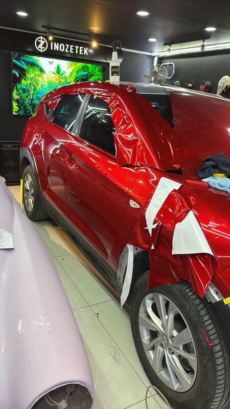 Gloss Supreme Red Vinyl Wrap – Teckwrap International