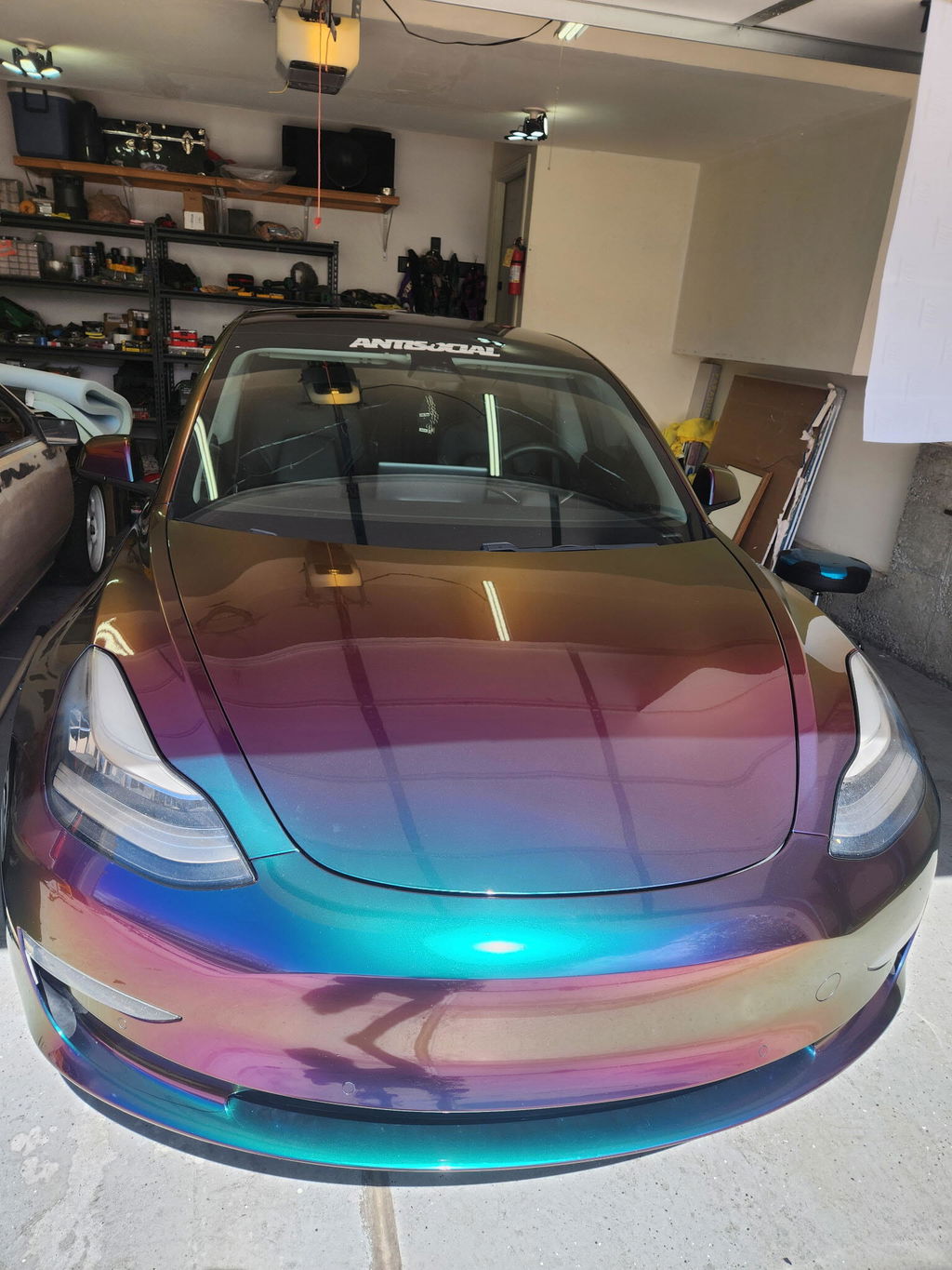 Color Shift Flame Purple Vinyl Wrap – Teckwrap International