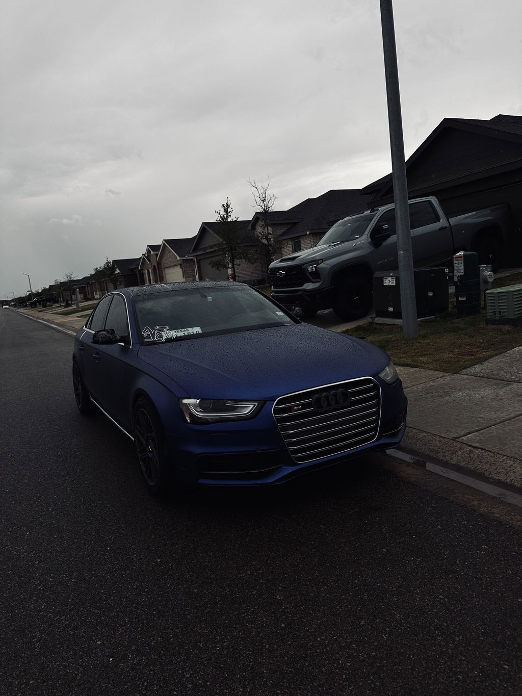 Satin Metallic Rasant Blue Vinyl Wrap – Teckwrap International