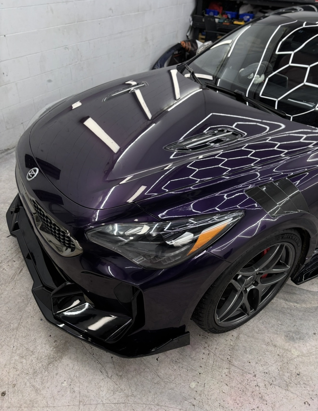 Gloss Metallic Black Cherry Ice Vinyl Wrap – Teckwrap International