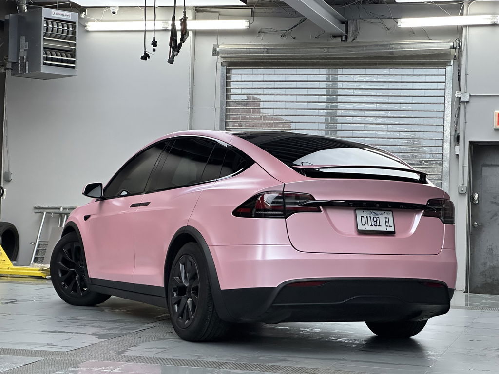 Satin Metallic Cherry Blossom Pink Vinyl Wrap – Teckwrap International