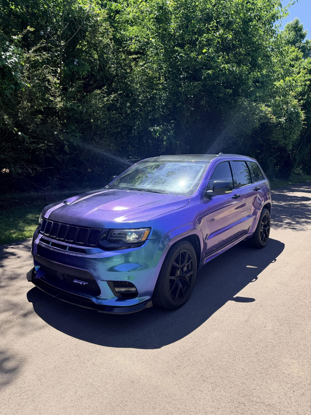 Color Shift Purple Blue Vinyl Wrap – Teckwrap International