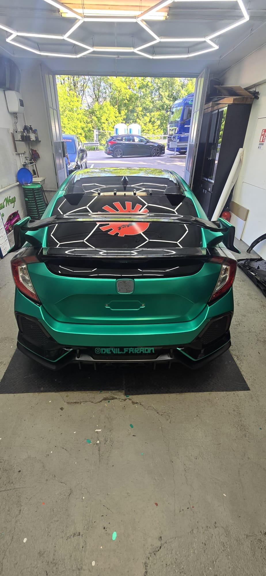Satin Emerald Green Vinyl Wrap – Teckwrap International
