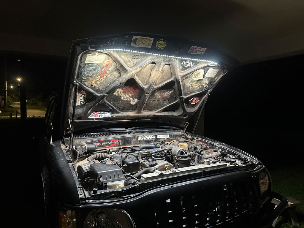 Under Hood LED Light Kit for ALL MAKES and Toyotas (4Runners, Tacomas, Sequoias, Tundras, LC, FJ, GX)