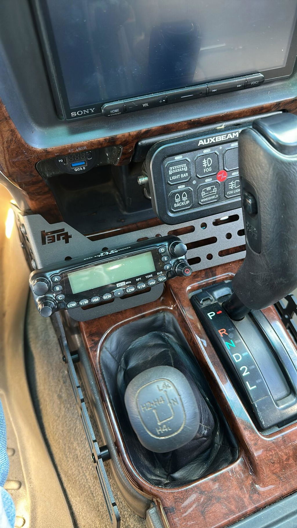 3rd Gen 4Runner Center Console Molle Panel 1996 - 2002