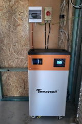 Tewaycell 15KWh All in One Battery 48V 51.2V 300Ah Mobile ESS Built-in 5kw Hybrid Off-grid Single Phase Inverter,BMS,Equalization Module