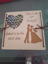 Geldgeschenk zur Hochzeit personalisiert