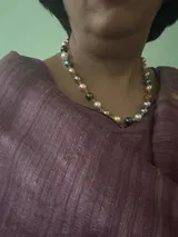 Small Shell Pearl Necklace Set