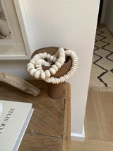 White Bone Beads (Saucer)