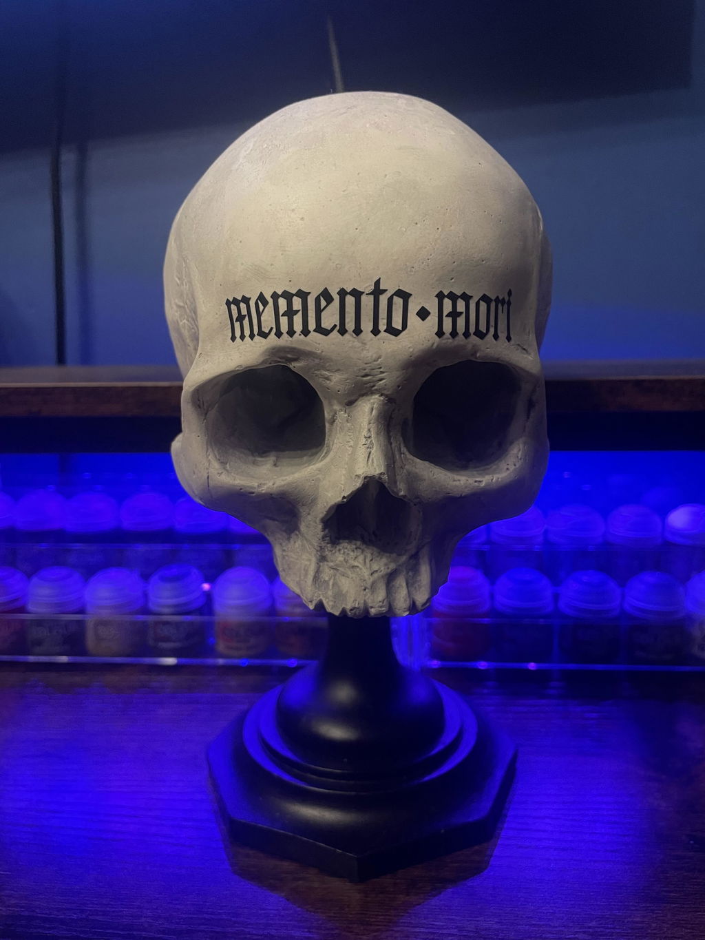 Skull of Jane Doe Plinth - Memento Mori Edition – The Blackened