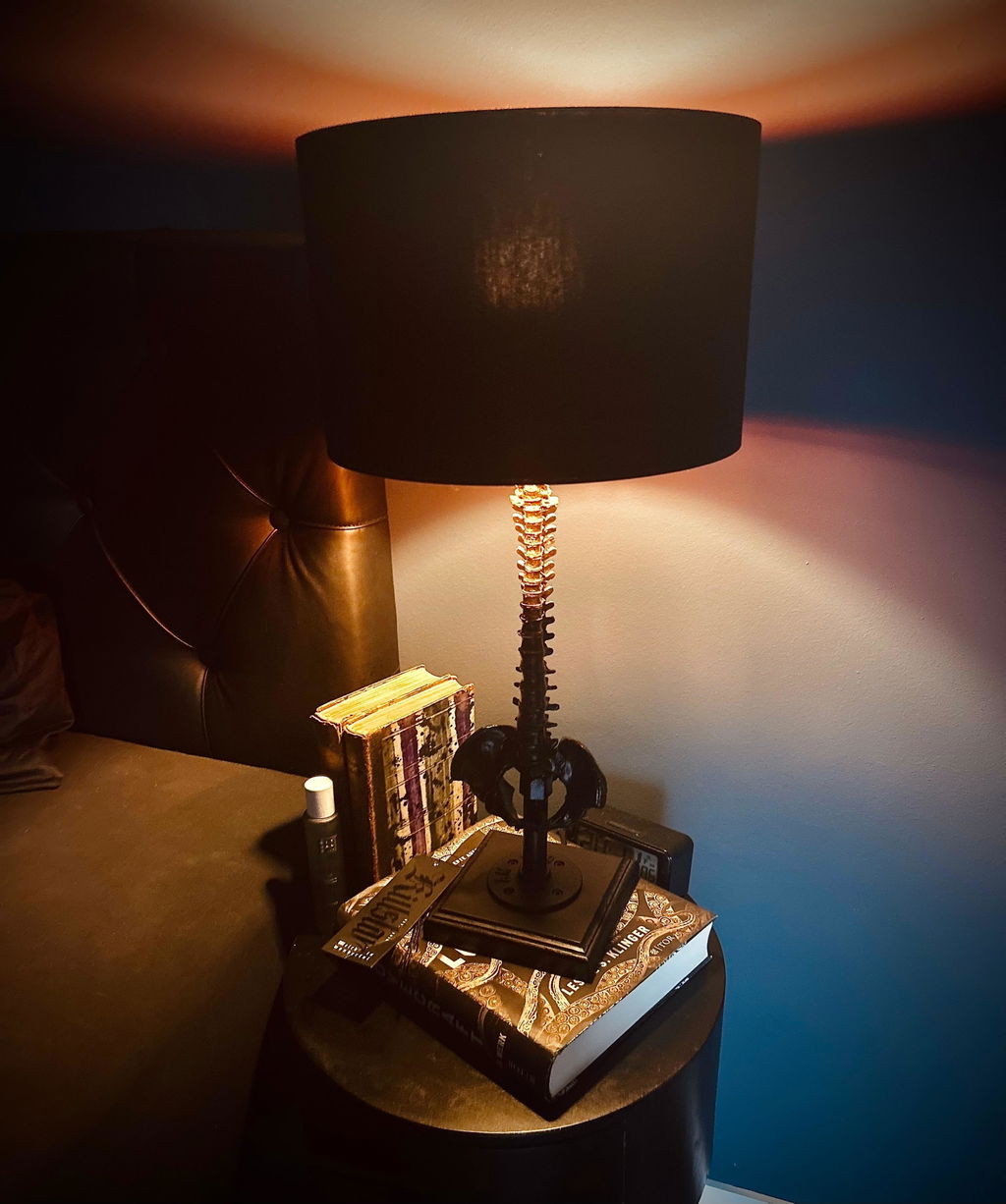 The Black Spine Lamp by The Blackened Teeth – The Blackened Teeth Ltd