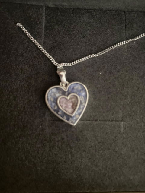 Heart Within A Heart Necklace
