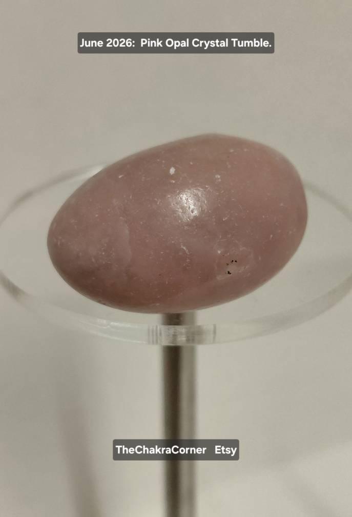 Pink Opal Tumble