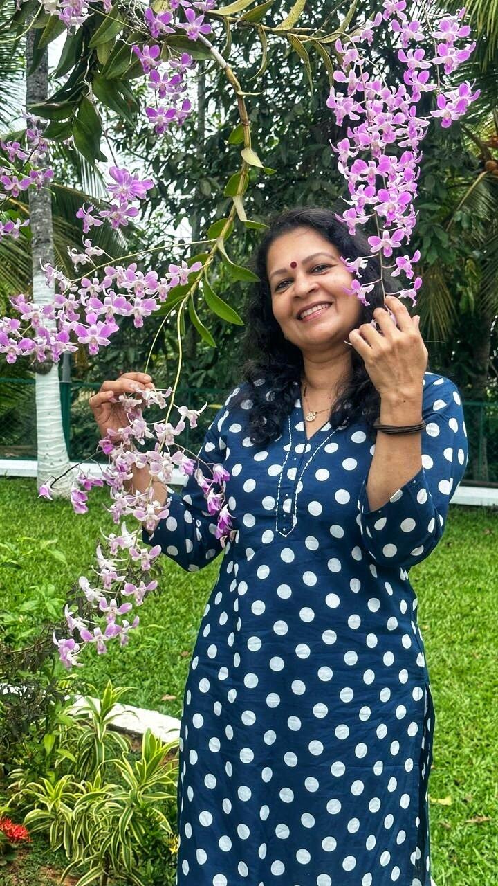 Karni Polka Dot Cotton kurta