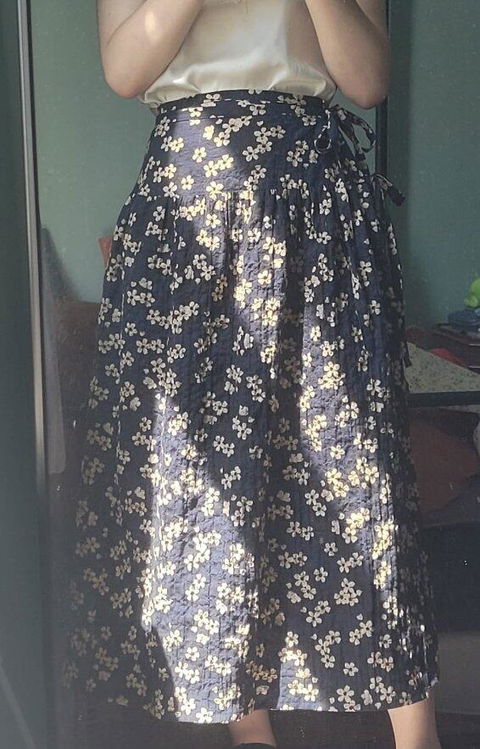 Sewing Therapy La Ciotat Wrap Skirt