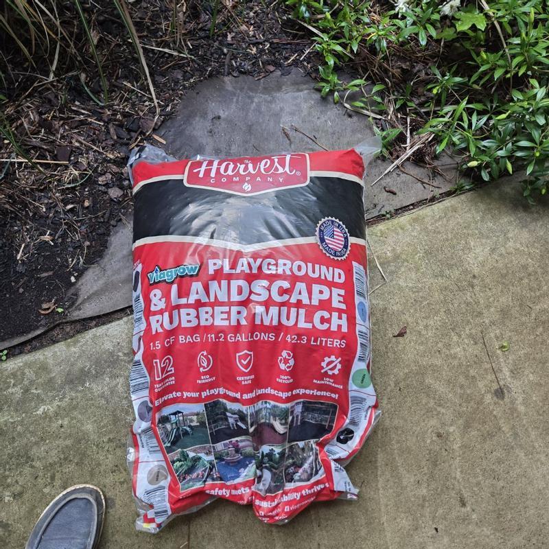 Natural Red Wood Playground Mulch