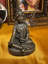 Deluxe Small Guru Rinpoche Statue (Style 1) | Handmade |2.87 inches | Guru Padmasambhava | Lotus Born