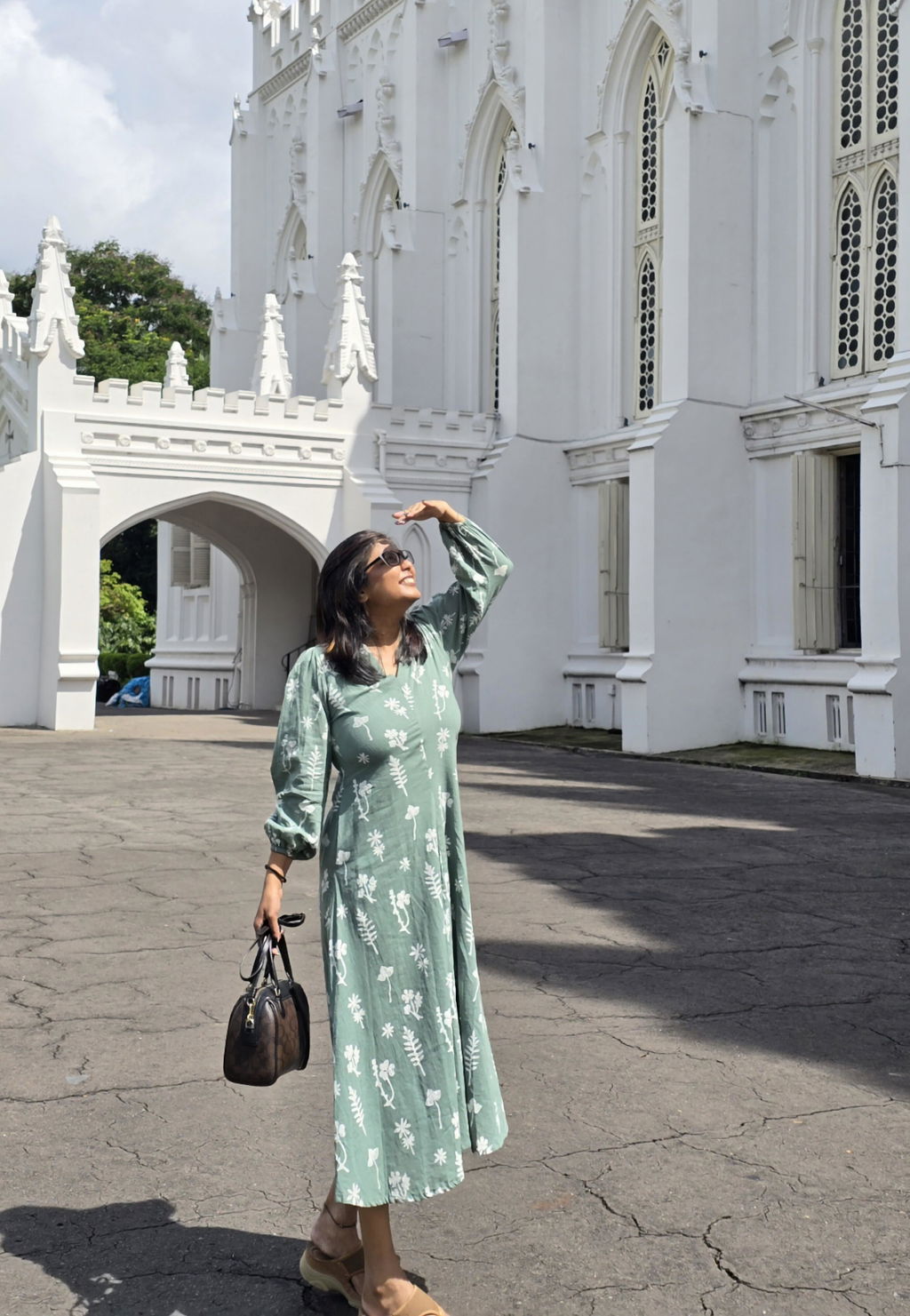 Taima Dabu Slub Cotton Dress