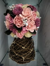 Pretty in Pink Dried Flower Bouquet