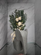Elephant Vase with Flowers