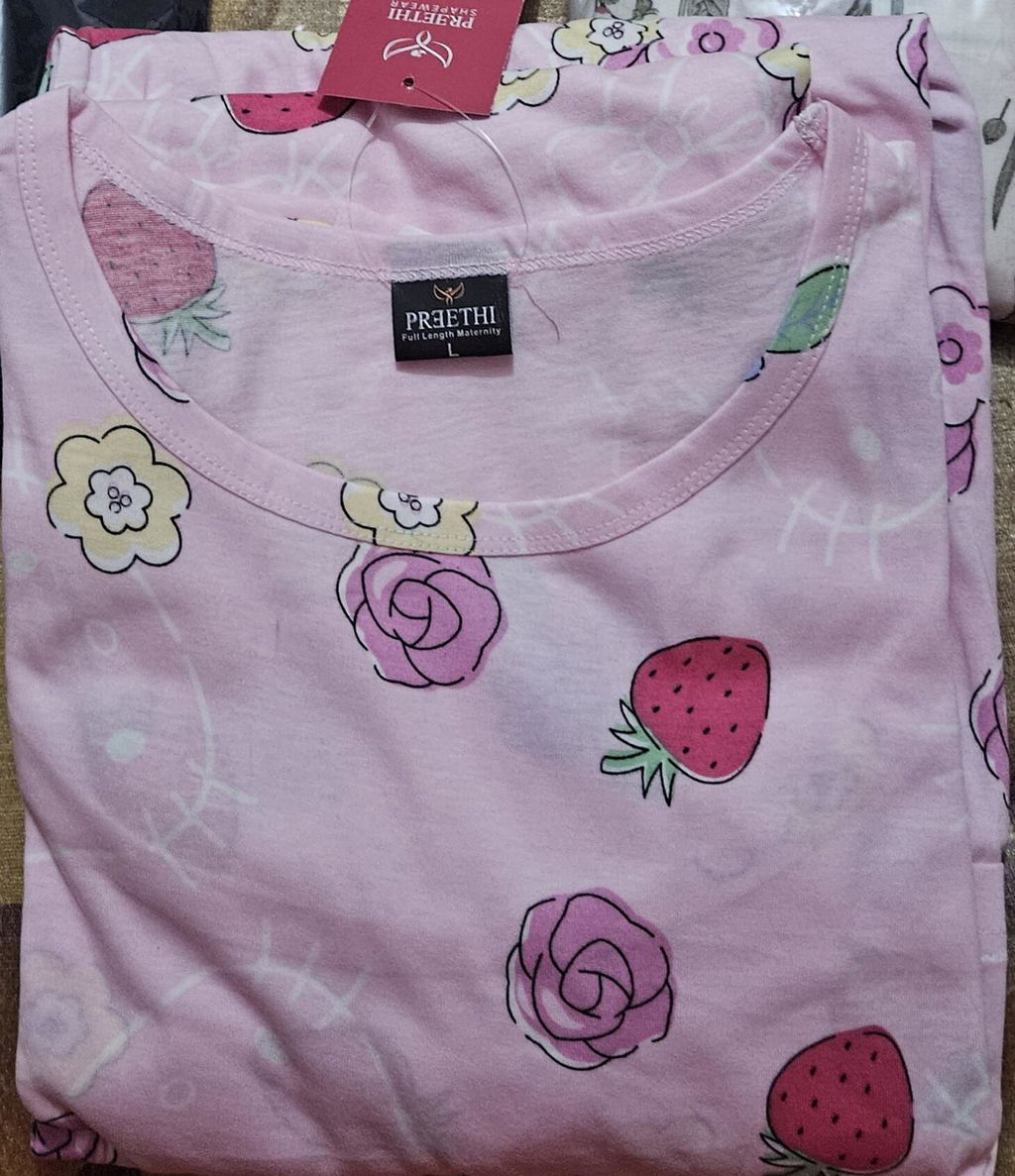 Medha SoftCotton Full Length Maternity Loungewear