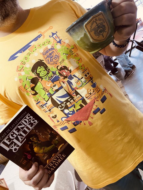 Legends & Lattes Tee